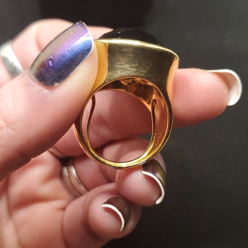 Kenneth Jay Lane Kjl Adjustable Ring - image 3